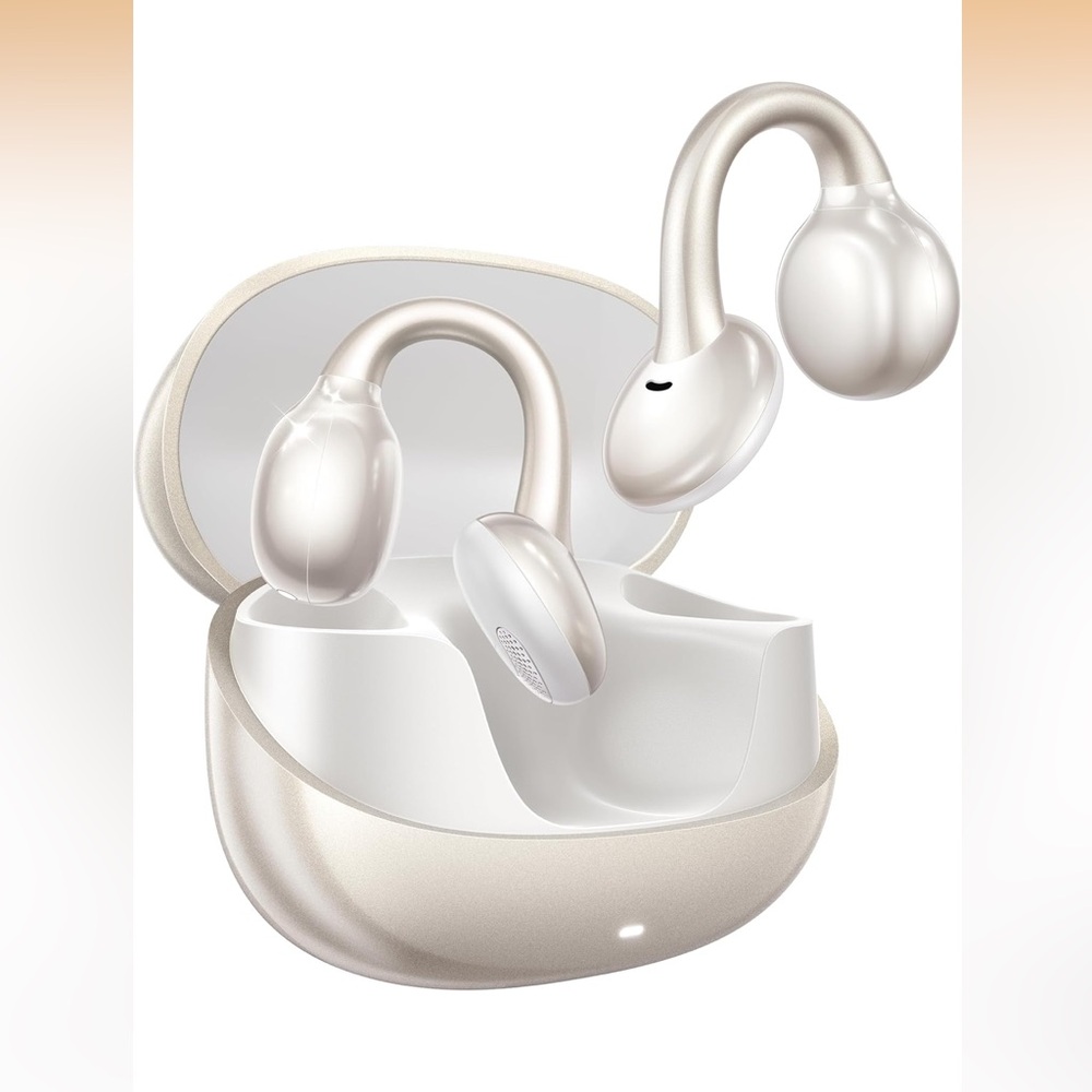 JOYROOM OE3 Open Ear Earbuds, Wireless Clip On Earbuds Headphones, Auto